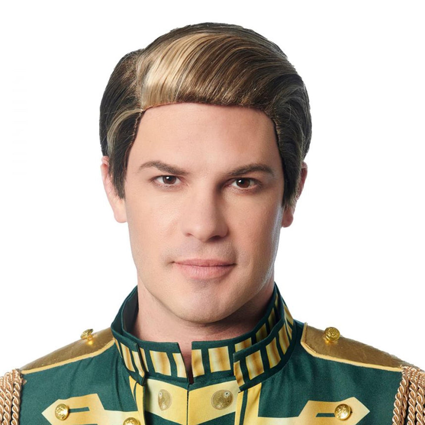 Emerald Captain Brown With Highlights Adult Costume Wig