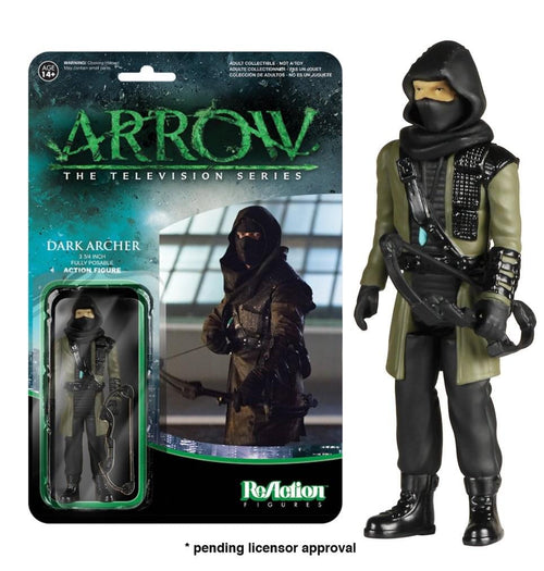 Arrow TV Series Funko ReAction 3 3/4 Action Figure Dark Archer