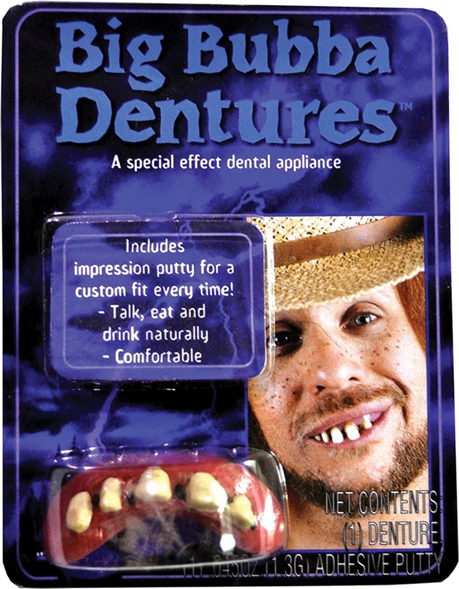Big Bubba Teeth Costume Accessory