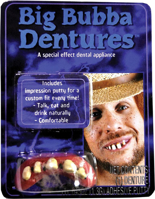 Big Bubba Teeth Costume Accessory