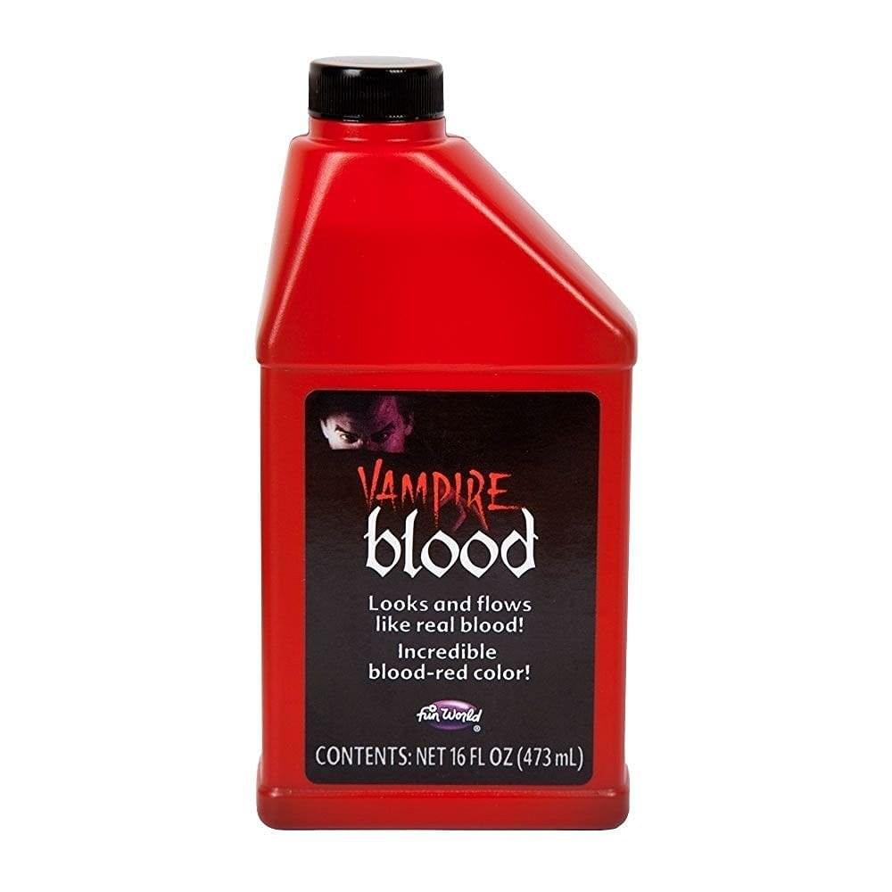 Blood Pint Plasma Bottle Costume Makeup