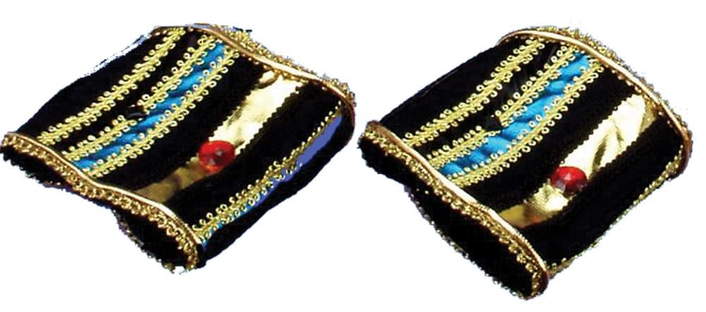 Egyptian Wrist Bands Costume Accessory Adult One Size