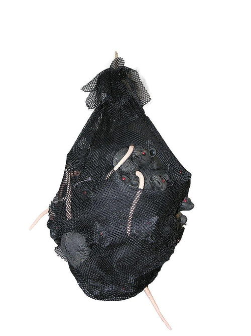 Creepy Bag Of Rats Halloween Prop