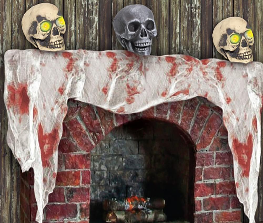 Bloody Gauze Drapery Halloween Décor