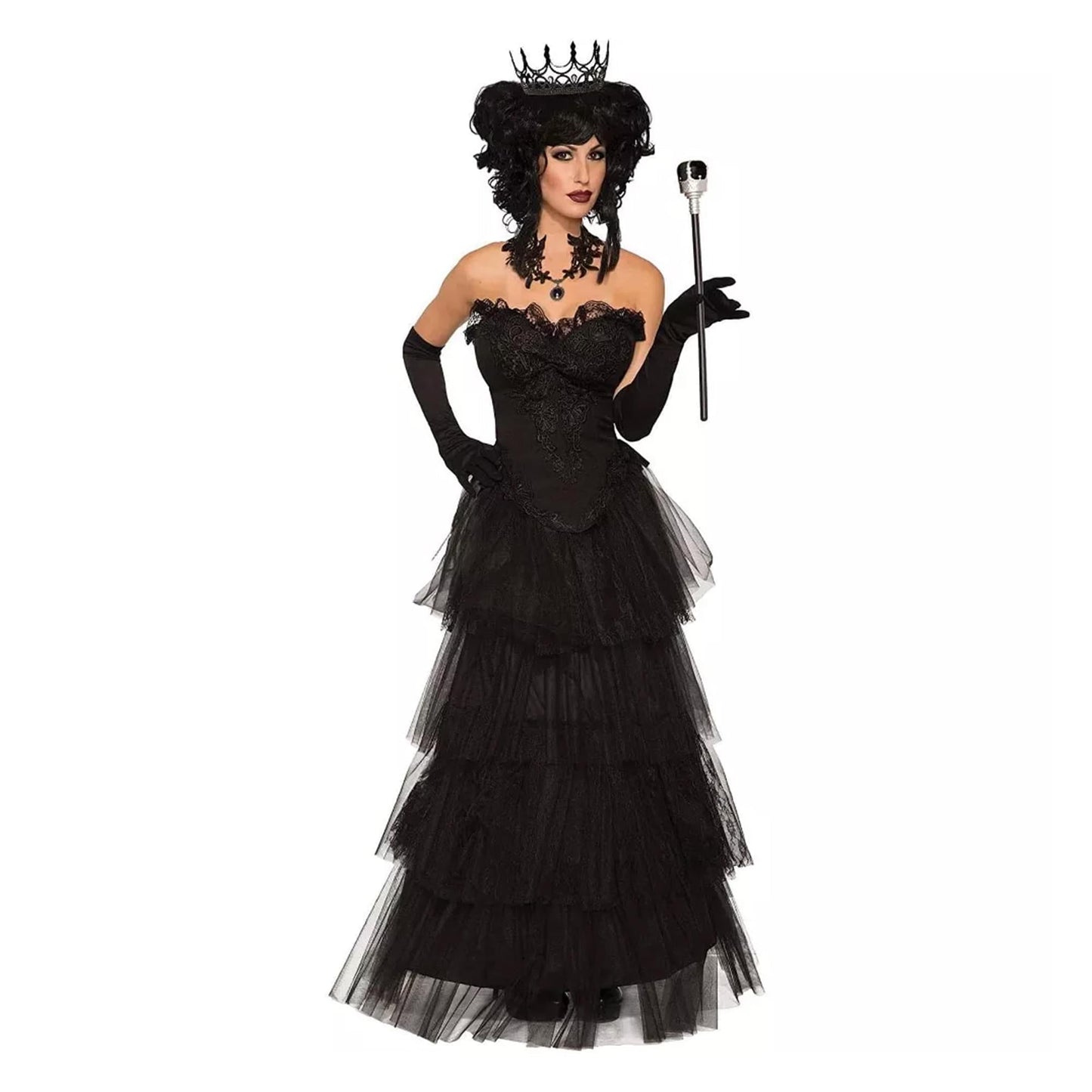 Evil Queen Women's Black Costume Skirt - Standard