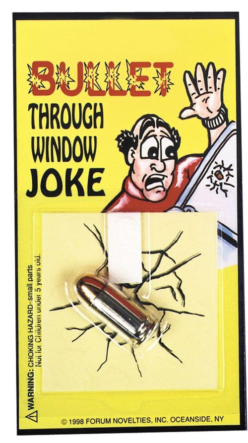 Bullet Thru Window Halloween Décor