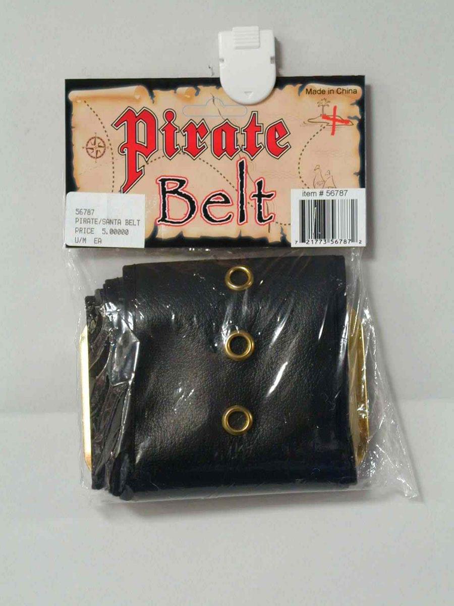 4 Wide Pirate/Santa Costume Belt Adult