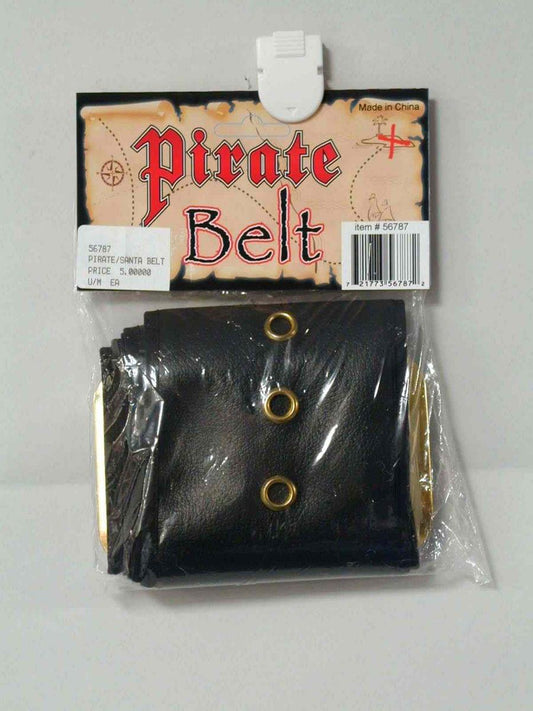 4 Wide Pirate/Santa Costume Belt Adult