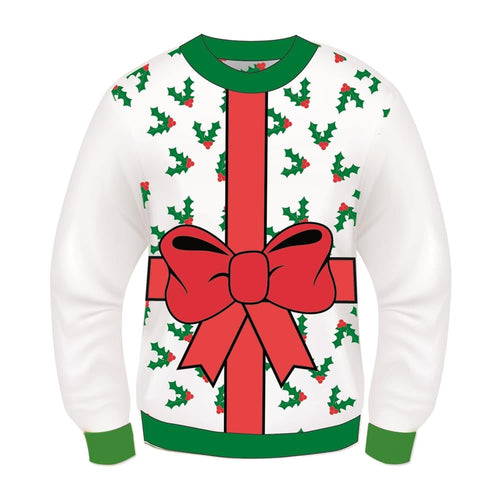 All Wrapped Up Ugly Christmas Sweater Adult