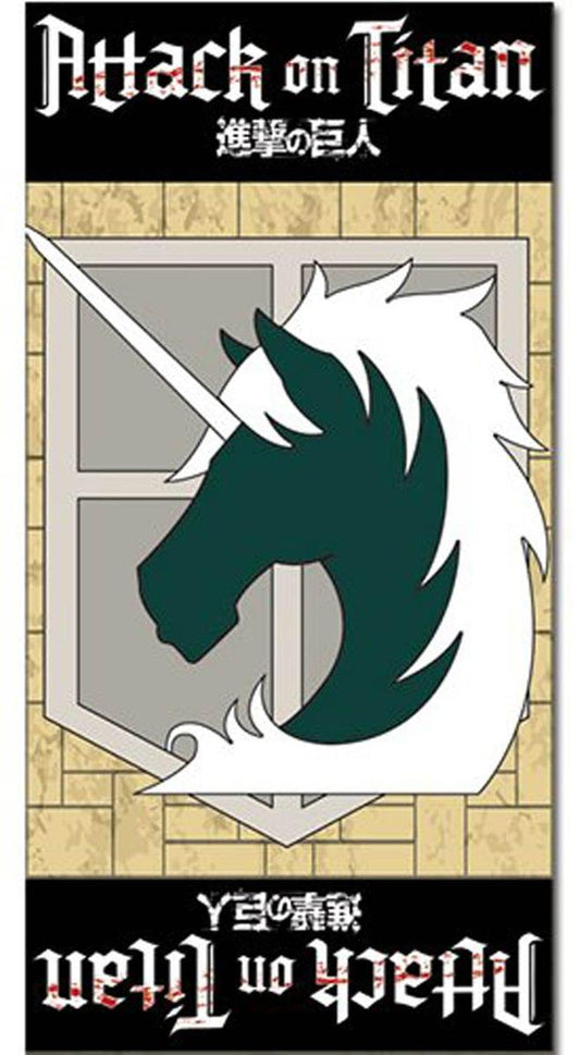 Attack On Titan Military Police Beach Towel