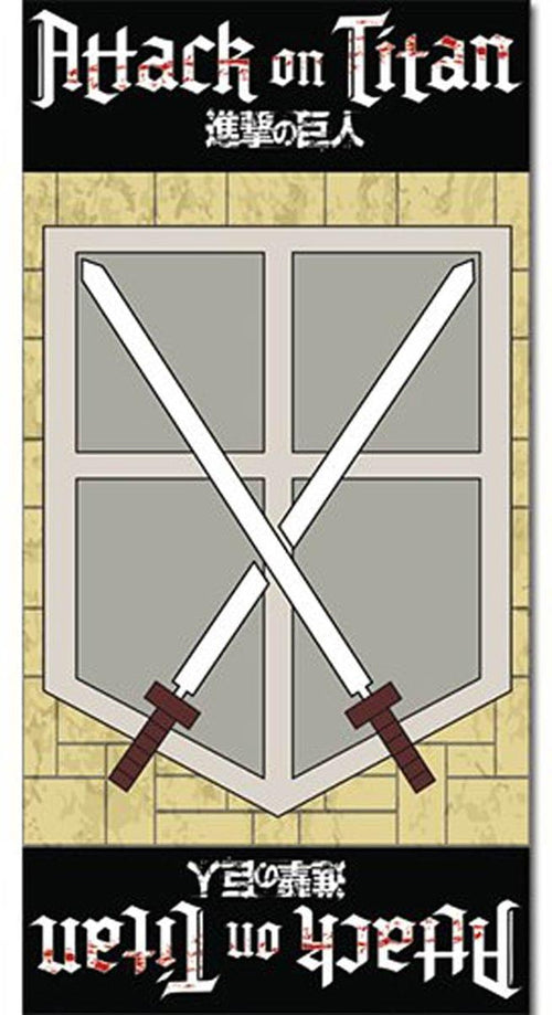 Attack On Titan Cadet Corps Beach Towel