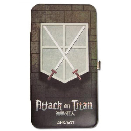 Attack On Titan 104th Trainees Squad Cadet Corps Hinge Wallet