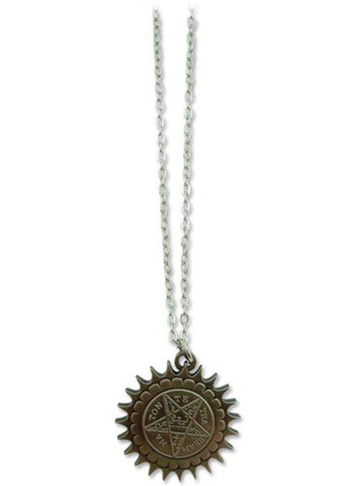 Black Butler Pentagram Metal Necklace