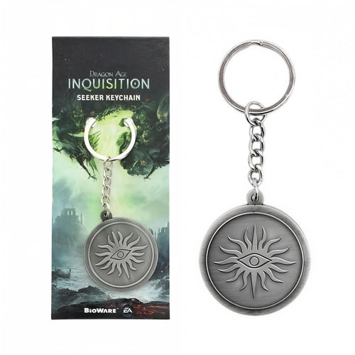 Dragon Age: Inquisition Seeker Logo Metal Keychain