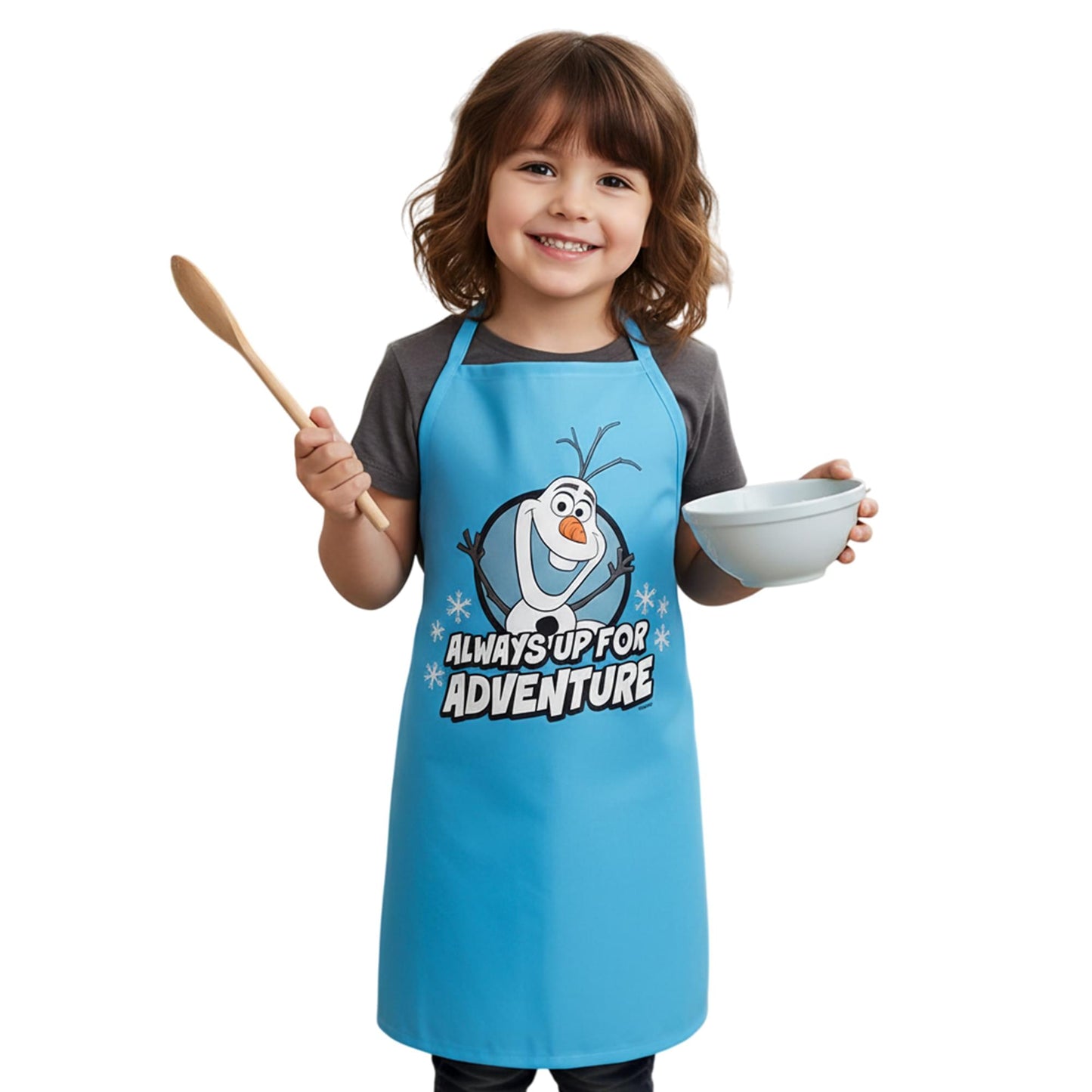 Disney Frozen Olaf Always Up For Adventure Kid's Apron