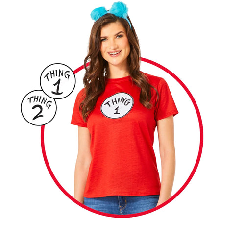 Dr Seuss Thing Adult Costume Kit | Large