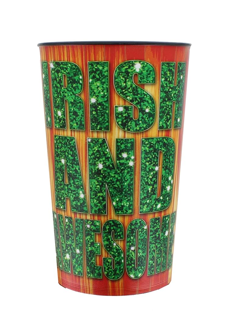 Irish and Awesome 32oz Stadium Cup
