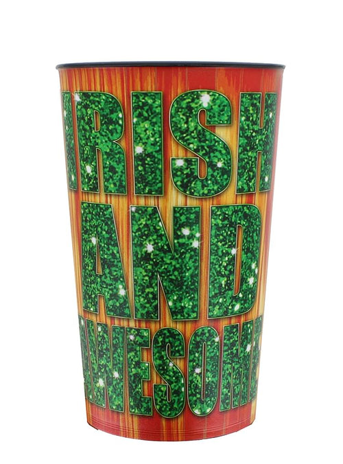 Irish and Awesome 32oz Stadium Cup
