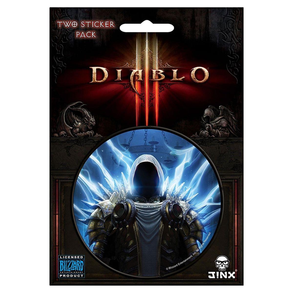 Diablo III 3 Round Sticker 2-Pack: Tyrael