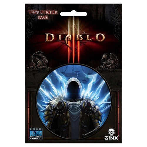 Diablo III 3 Round Sticker 2-Pack: Tyrael