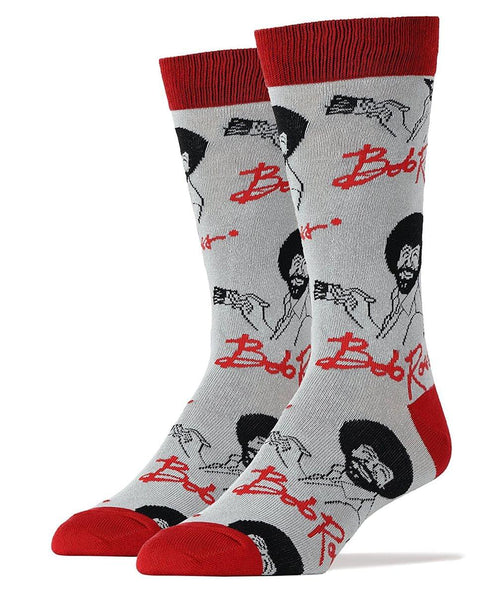Bob Ross It's Bob Ross Men's Crew Socks