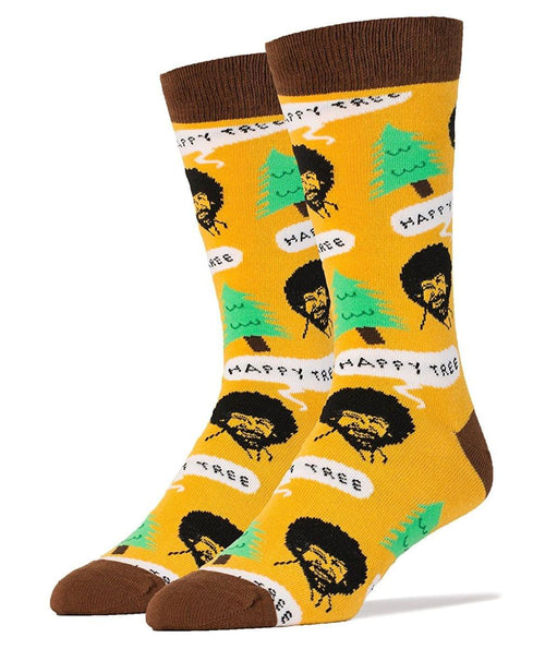 Bob Ross Happy Tree Women's Crew Socks
