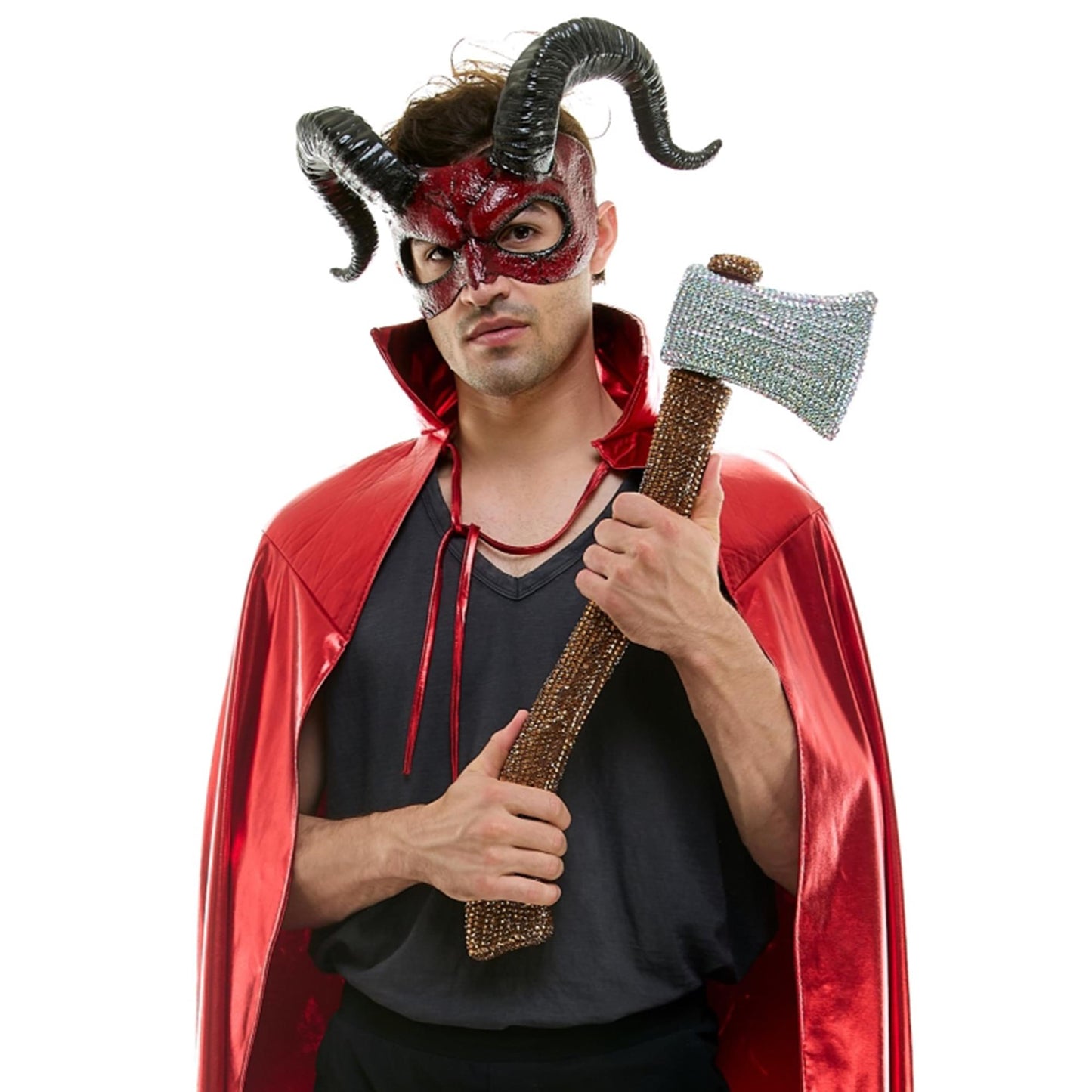 Bedazzled Rhinestone Hatchet Adult Costume Accessory