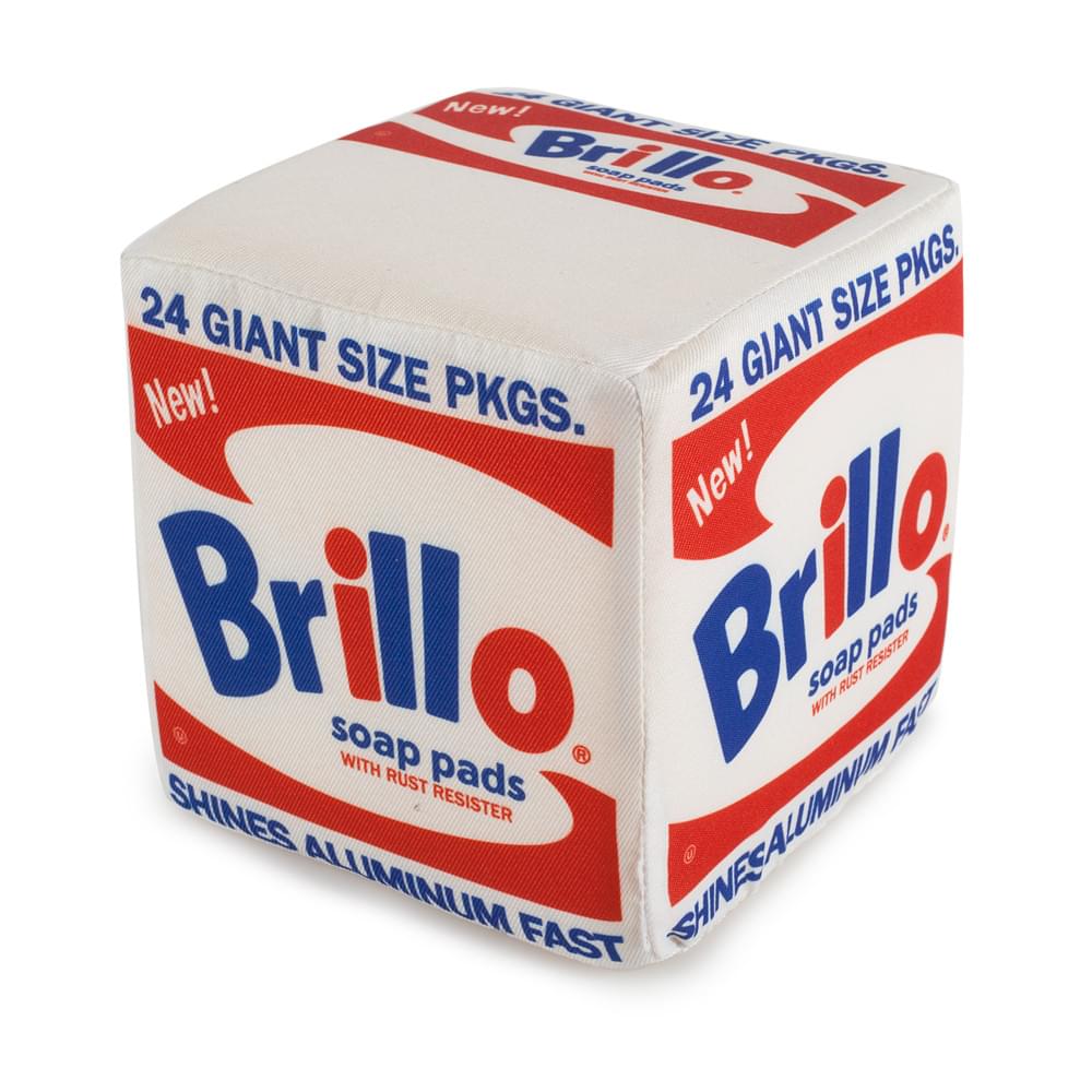Andy Warhol x Kidrobot 5 Plush: Brillo Box