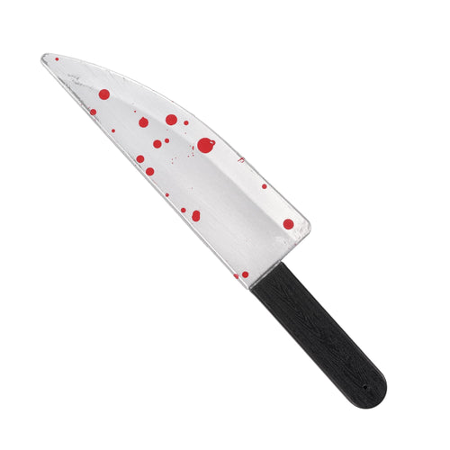 Bloody Plastic Chef's Knife Adult Costume Accessory