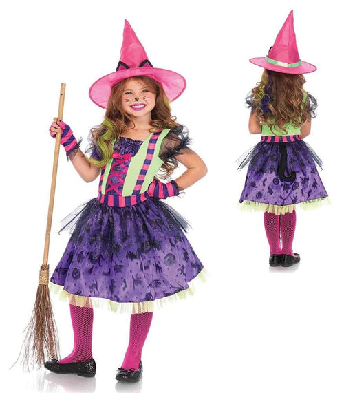 Black Cat Witch Child Costume