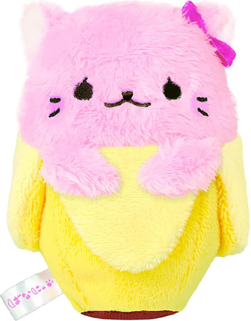 Bananya 4 Plush Keychain: Bananya-ko