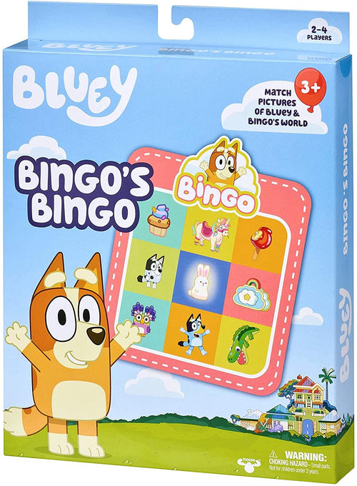 Bluey Bingo's Bingo Card Game | For 2-4 Players