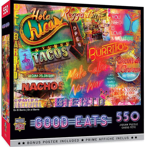En El Barrio 550 Piece Jigsaw Puzzle