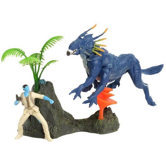 Avatar World of Pandora Figure Set | Jake Vs. Thanator