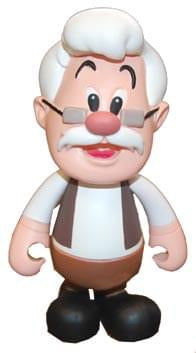 Disney Mindstyle Basix Beanz 3 Series 1 Vinyl Figure Geppetto