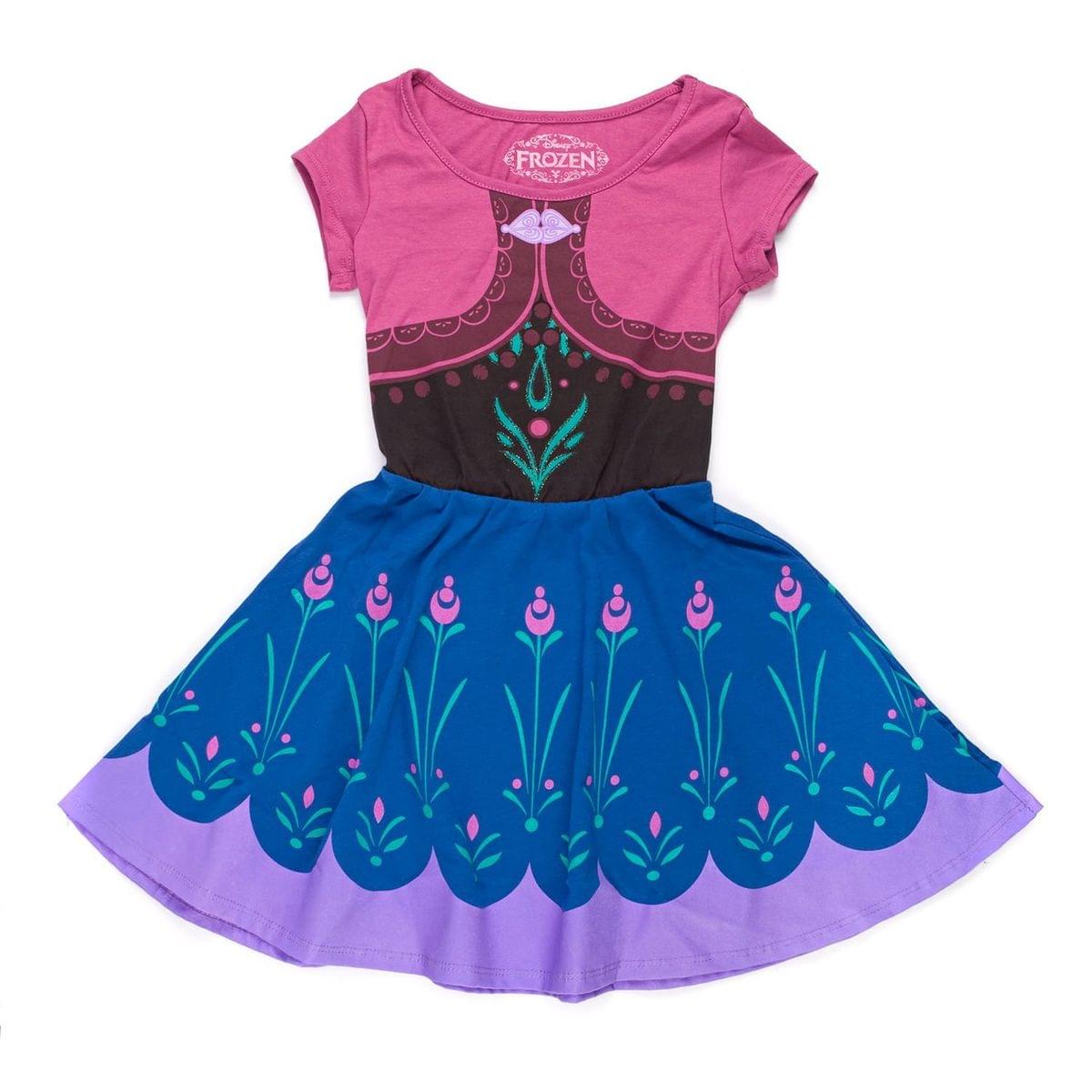 Disney's Frozen I Am Anna Girls Skater Dress