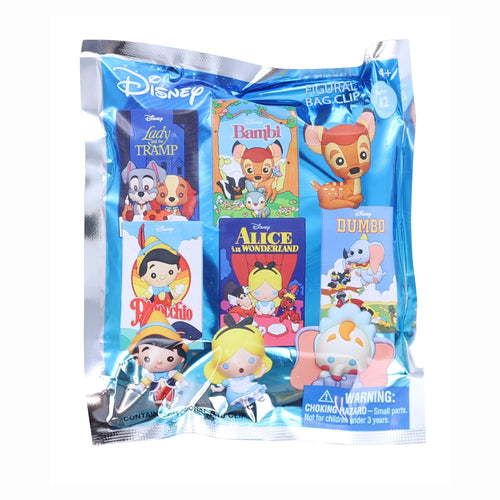 Disney Classic Collection Series 42 3D Foam Bag Clip | 1 Random