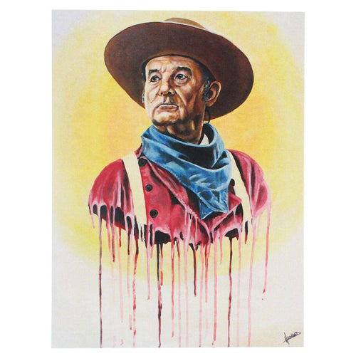 Cowboy Bill Murray 10x8 Art Print