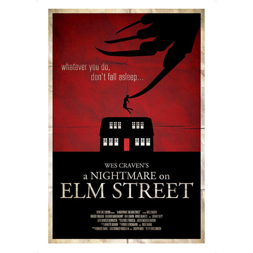A Nightmare on Elm Street 12x17 Movie Poster (Nerd Block Exclusive)