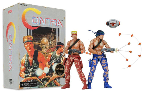Contra Bill & Lance Video Game Appearance 7 Action Figure 2-Pack