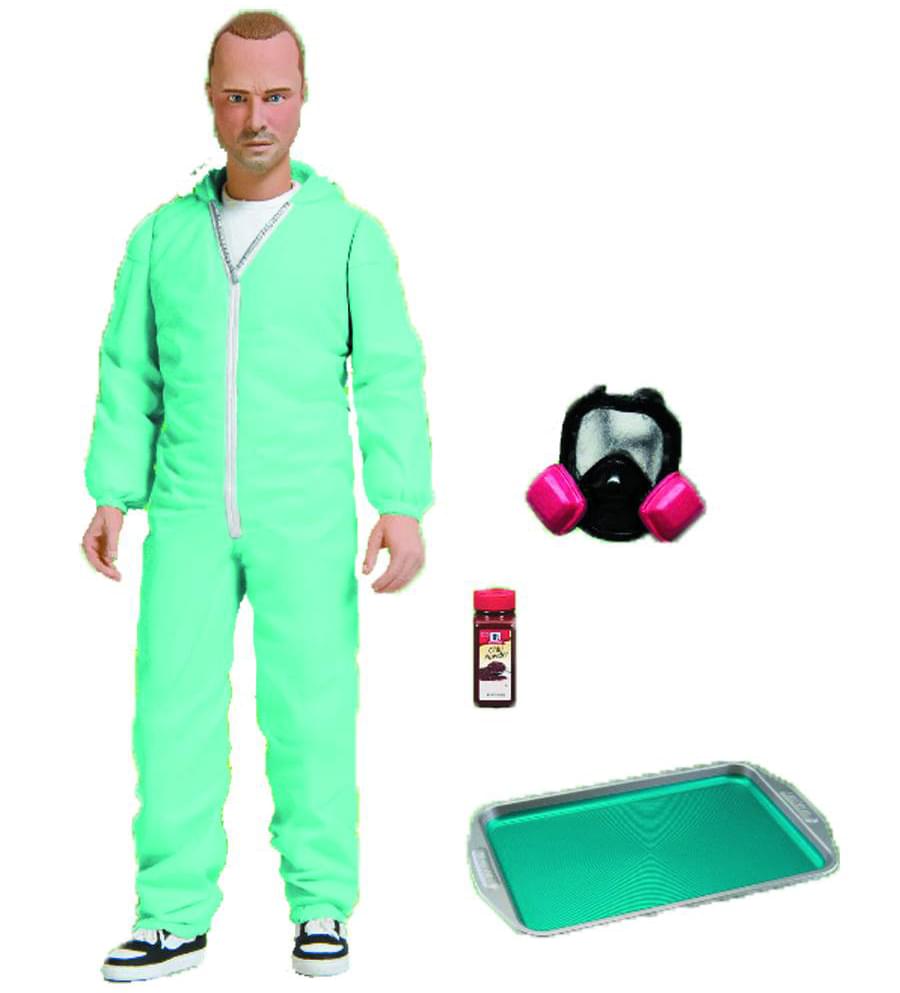 Breaking Bad Jesse Pinkman 6 Exclusive Green Jumpsuit Action Figure