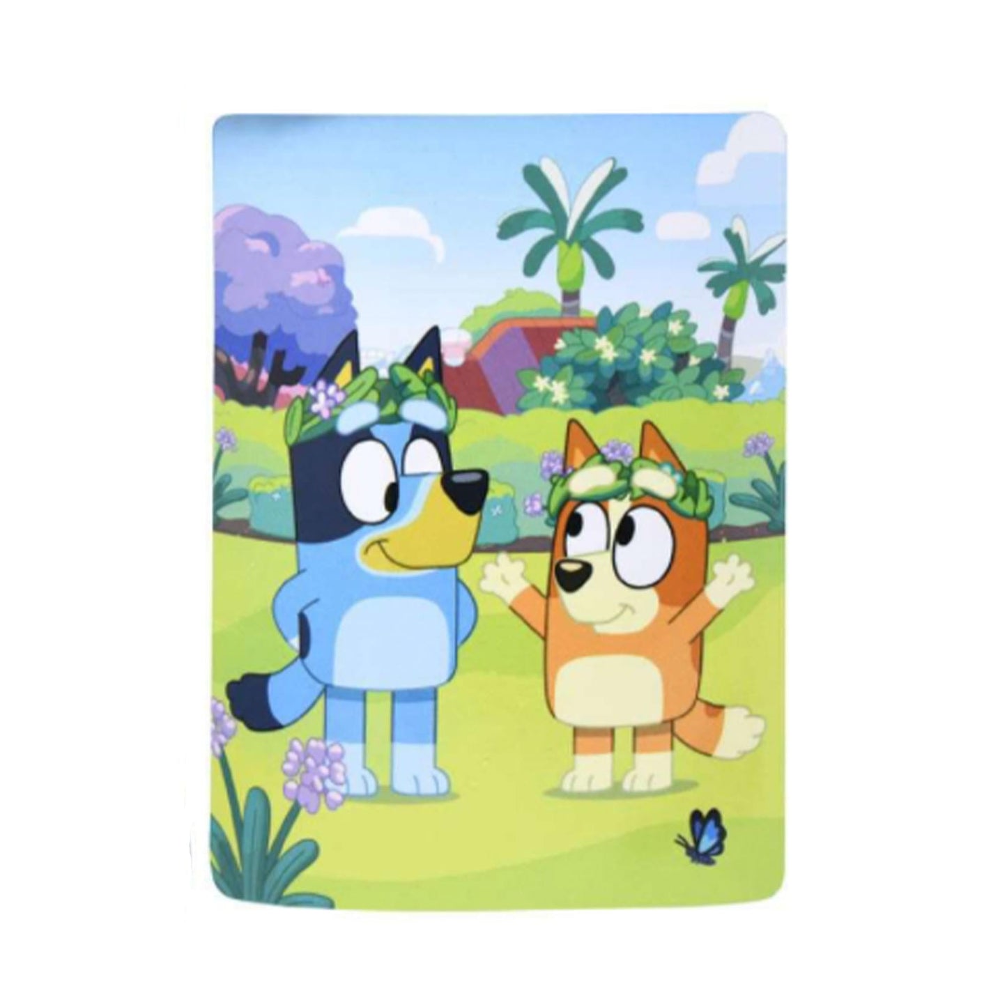 Bluey and Bingo 46 x 60 Inch Silk Touch Throw Blanket