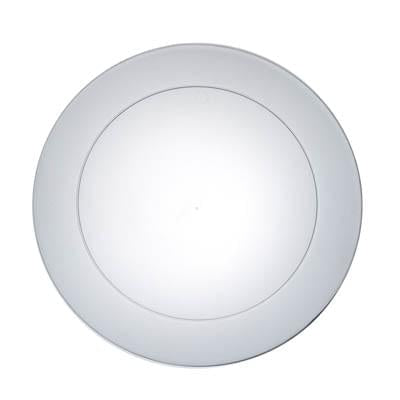6 Plastic Party Plate Clear 480 Count