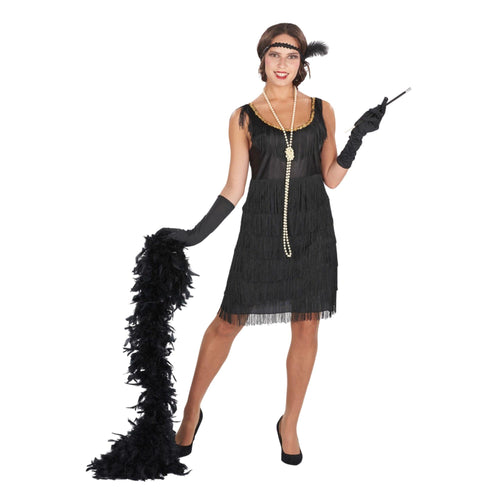 20s Black Flapper Adult Costume