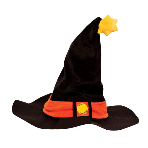 Animated Witch Hat Adult Costume Accessory