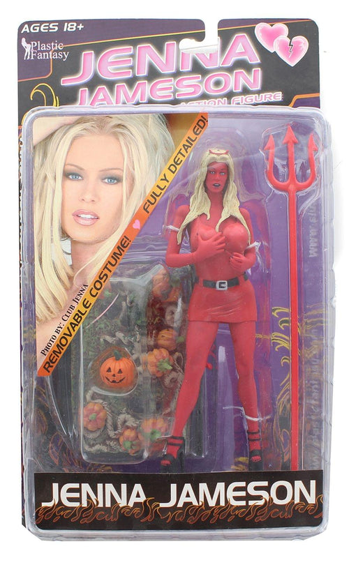 Adult Superstars Jenna Jameson Halloween Devil Costume With Red Skin