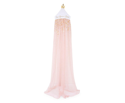 Disney Princess Kids Bed Canopy for Ceiling, Hanging Curtain Netting