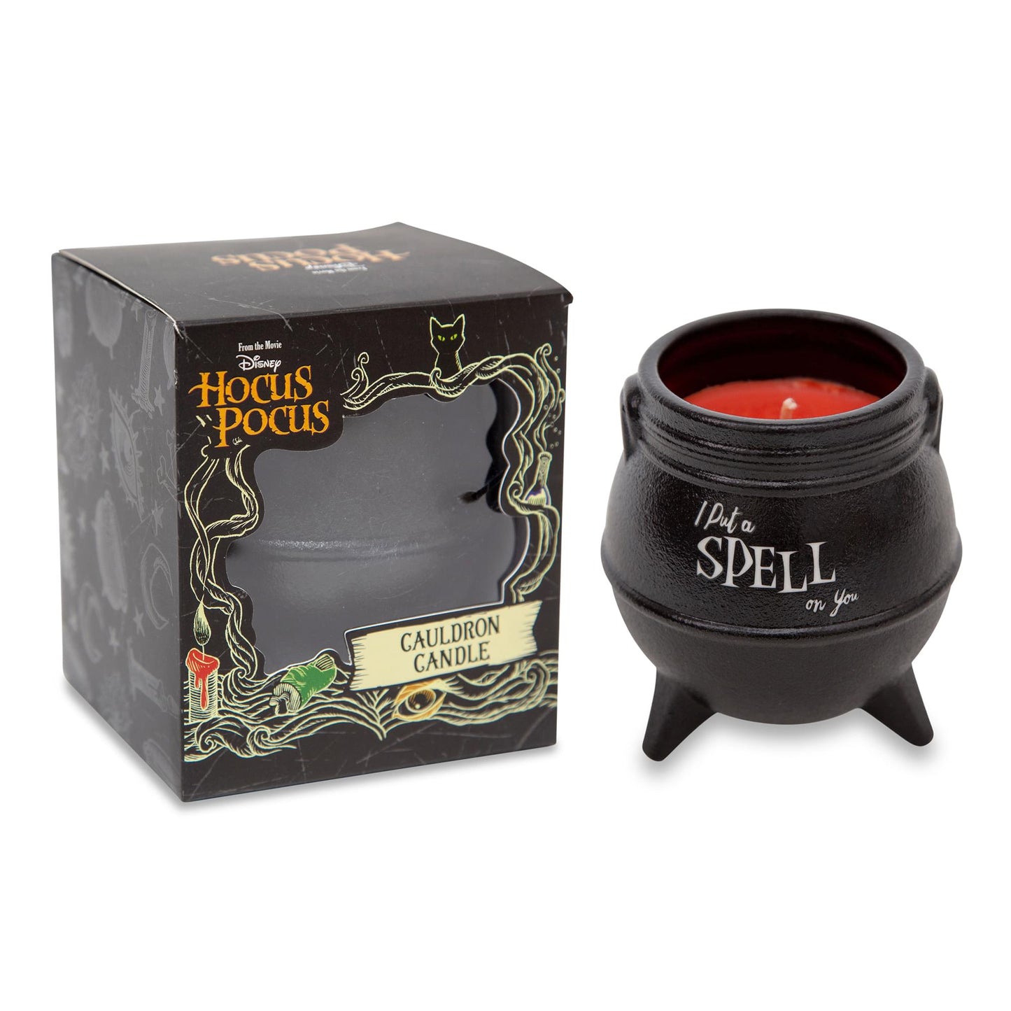 Disney Hocus Pocus I Put A Spell On You Ceramic Cauldron Candle