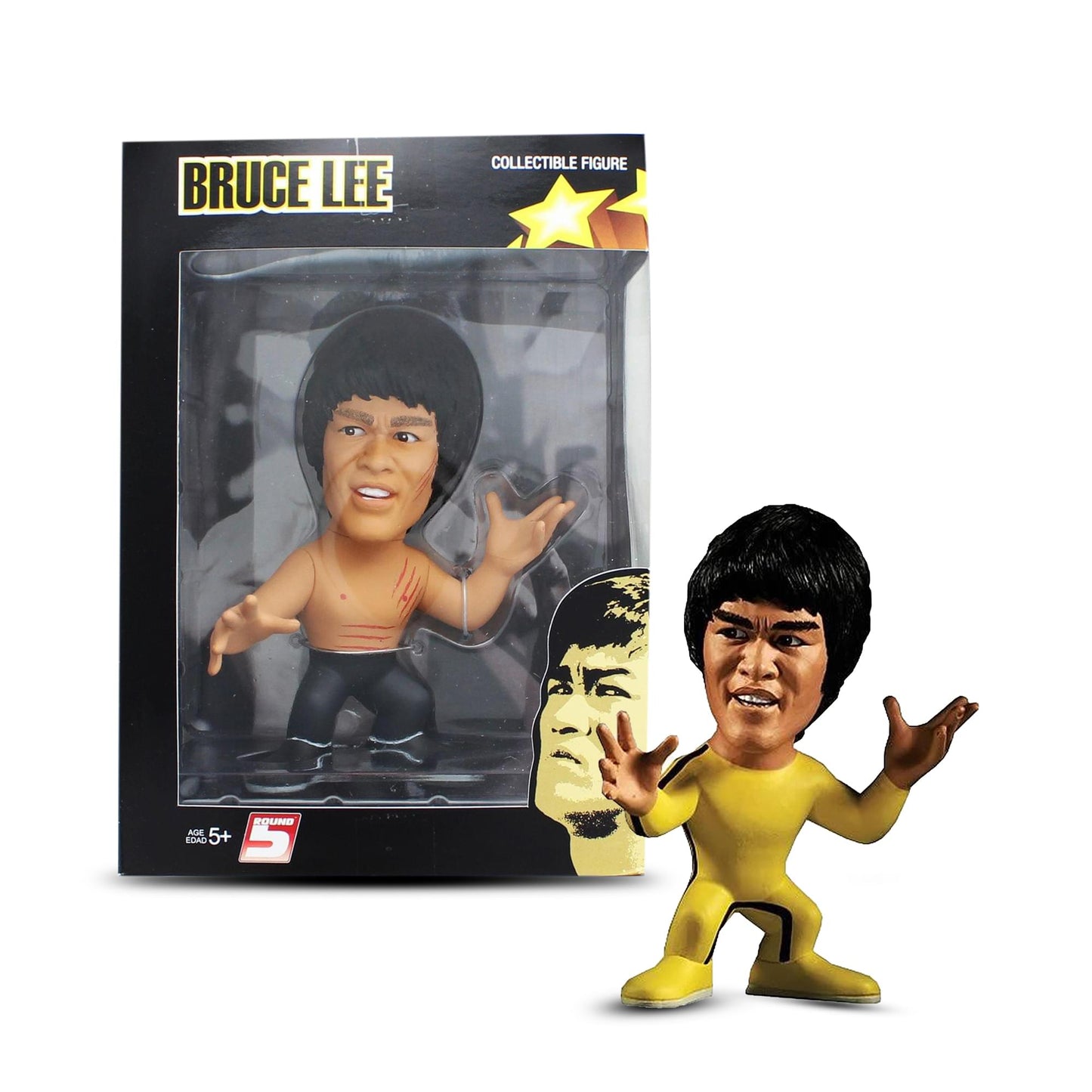 Bruce Lee Enter The Dragon 5 Vinyl Figure Set Of 2