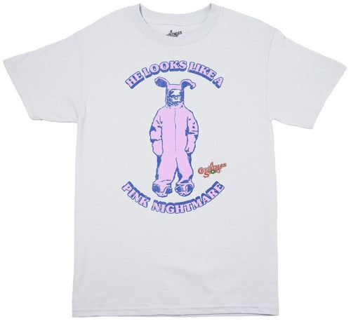 A Christmas Story Pink Nightmare T-Shirt Adult